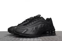 chaussures nike shox r4 australia hommes all black